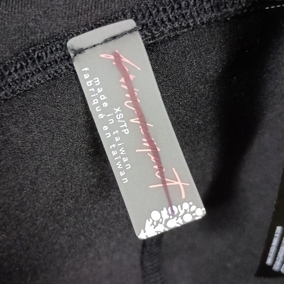 NWOT Free People Line Call Bike Shorts in Black - Picture 9 of 10